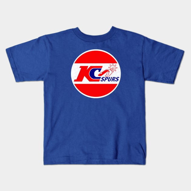 DEFUNCT - Kansas City Spurs Soccer Kids T-Shirt by LocalZonly